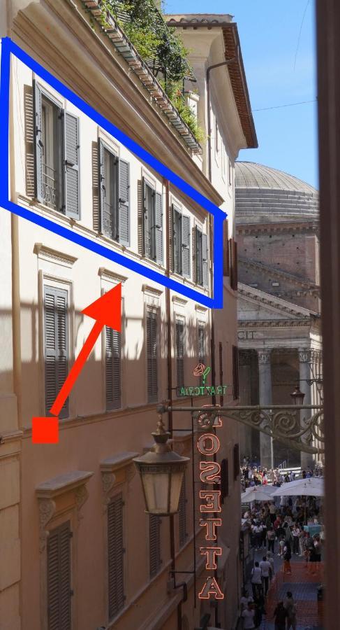 Luce Al Pantheon Apartment Rome Bagian luar foto